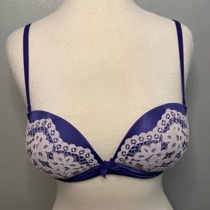 Victoria’s Secret Very Sexy Convertible Underwire Bra Purple 34C